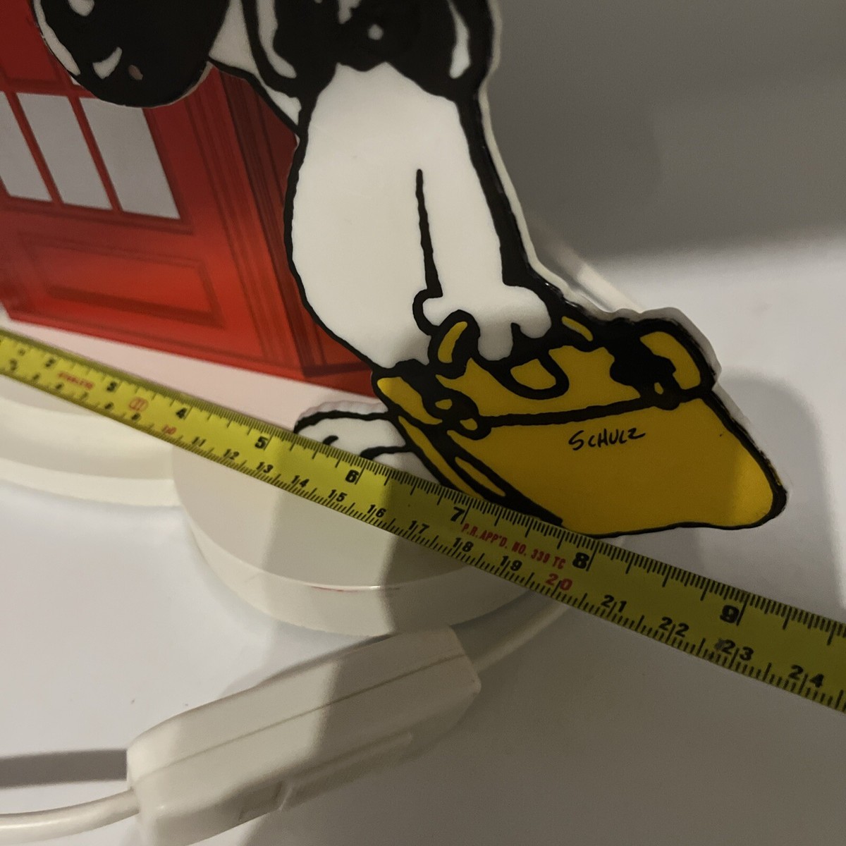 Vintage 80s Nuova Linea Zero Snoopy Light Lamp Working order Vintage 80s Nuova Linea Zero Snoopy Light Lamp Working order