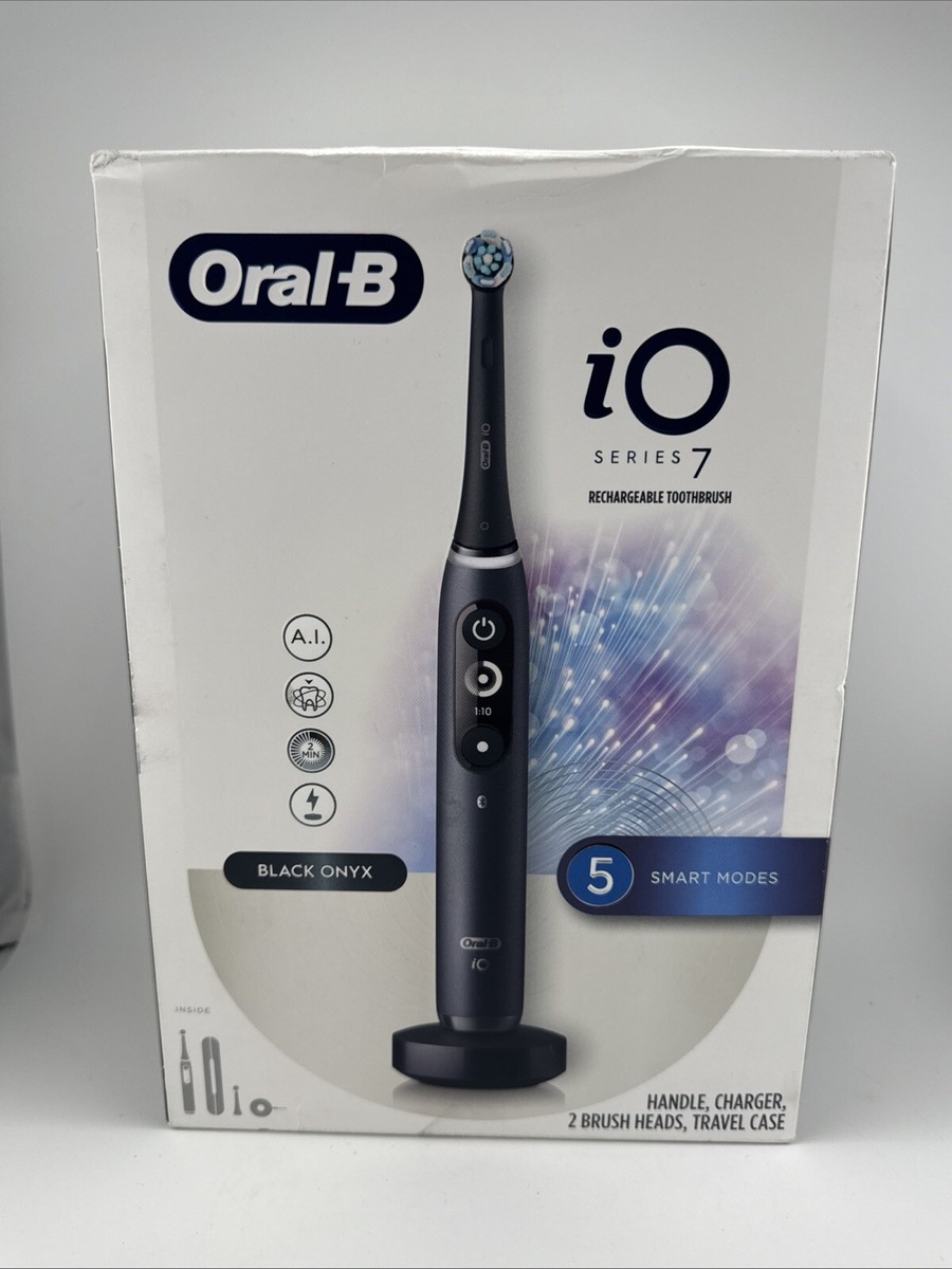 Oral−B IOG52J62KBK BLACK Oral-B iO Series 7G Rechargeable Electric Toothbrush with AI
