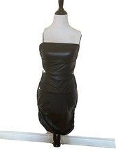 Pretty Little thing Kourtney Kardashian LB Side Lace up bodycon Dress