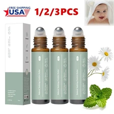 1/2/3PCS MAMA'S TEETHER All Natural Teething Relief Roller for Babies 10ml US