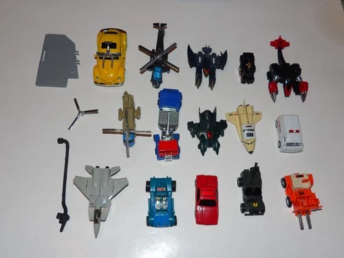 GOBOTS BANDAI TONKA FIGURES LOT ACCESSORIES VINTAGE ORIGINAL TRANSFORMER