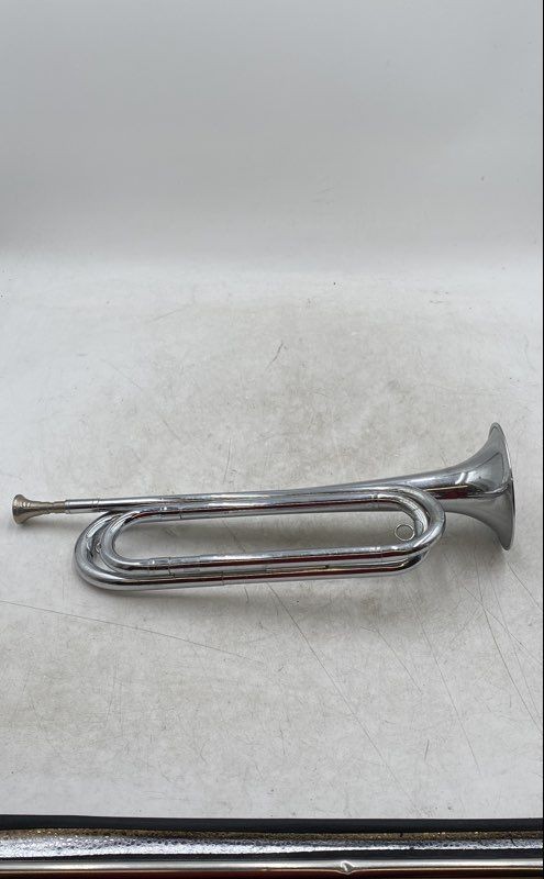 Rexcraft Silver Tone Brass Musical Instrument Boy Scouts Of America Bugle