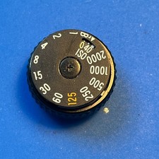 Yashica FX-3 Super 2000 ISO ASA Film Speed Dial Assembly Original Part 