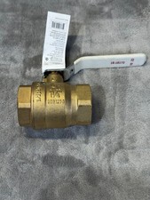 RB Reliabilt Brass Plumbing Ball Valve 1-1/4" Lead Free  #0369200
