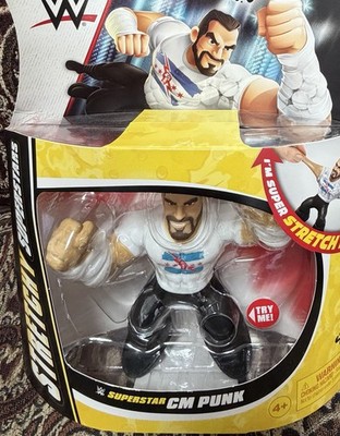 Heroes of Goo Jit Zu Stretchy Superstars CM Punk Stretchy Superstars  NEW