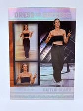 Panini Caitlin Clark Dress for Success Chronicled Indiana Fever 2025 Silver Holo