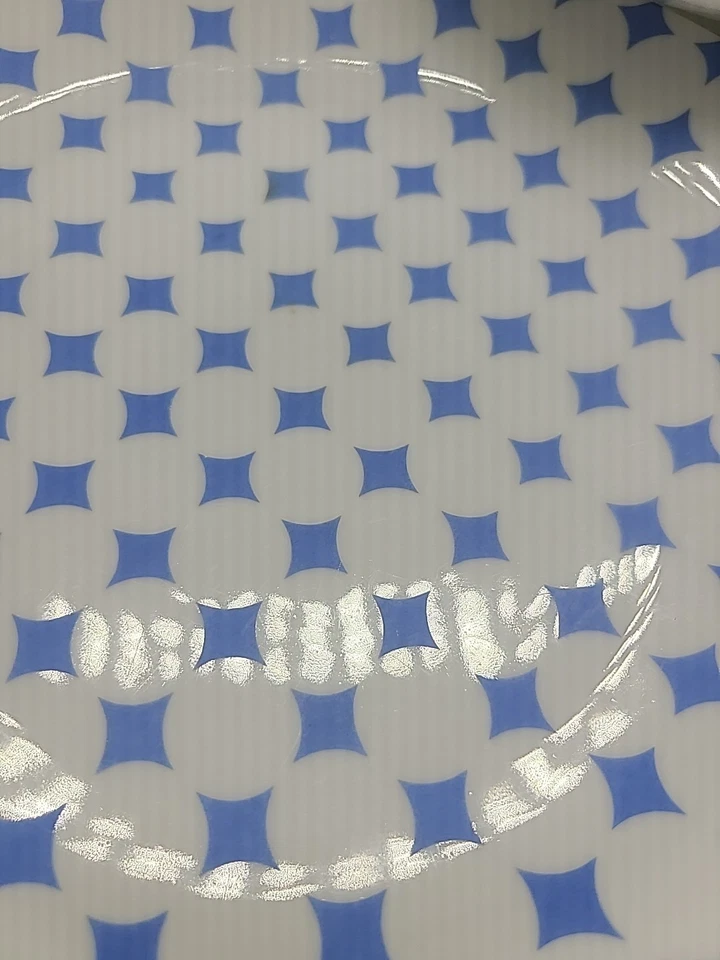 Juego de 4 platos de ensalada/postre de caja y barril TURQUESA/LIMA/CORAL DIAMANTE  Foto 4 de 4