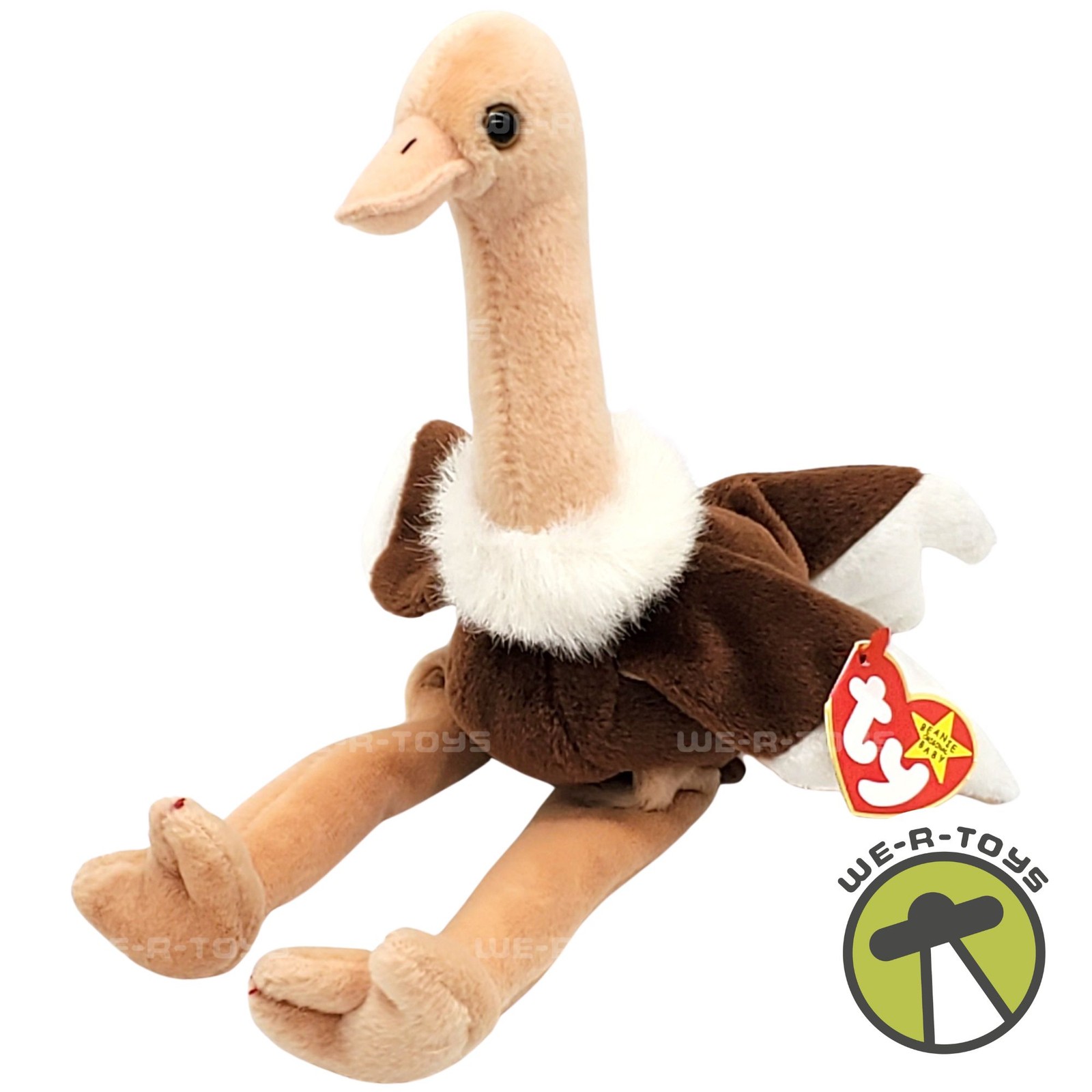Ty Beanie Babies Stretch the Ostrich Plush 1997