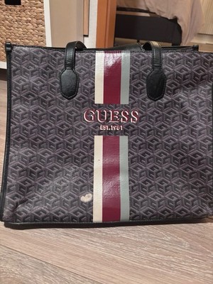 Original Guess Shopper / Tote Bag | Casual | Size unknown | Charcoal Logo | y2k