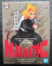 Kyojuro Rengoku Maximatic Figure Demon Slayer Statue Banpresto Bandai