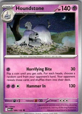 Pokemon TCG Houndstone Regular