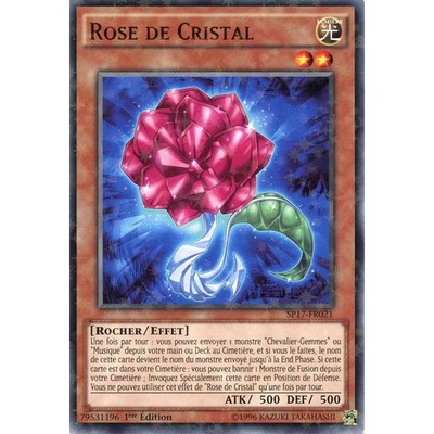 Yu-Gi-Oh TCG SH-SP17-FR021C Crystal Rose Battle Royal Star Pack