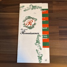 Renaissance Rave Flyer Foldout , Conservatory Derby , A5