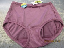 Vanity Fair Smoothing Comfort Brief Panty Sz: 6 Color Lilac Boutique FREE Ship