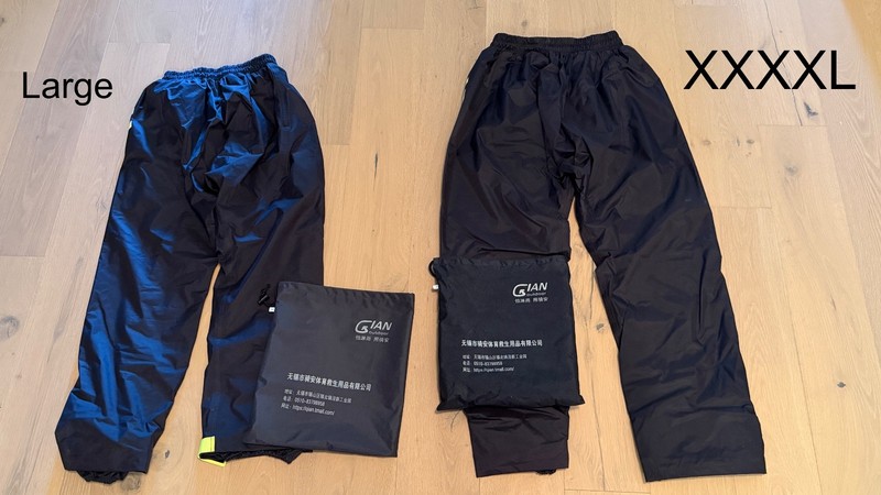 Gian Rainpants - Hiking and Foul Weather Overpants