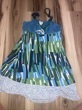 Free People Womens Blue Night Gown Large