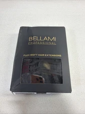 BELLAMI professional Flex weft 20in 145g color JET BLACK #1