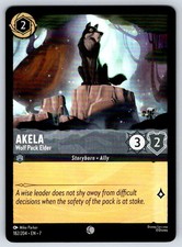 Akela - Wolf Pack Elder 182/204 - Lorcana Archazia's Island - NM