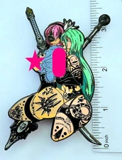 NieR Automata Goth Variant Lewd Enamel Pin, Captivating Audience