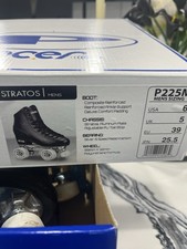 Roller Skates Pacer Stratos Black Size 6