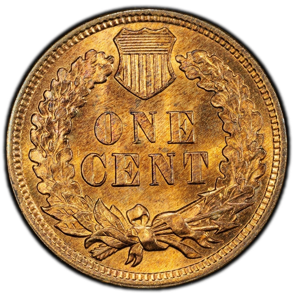 1908 Indian Cent - PCGS MS65RB - BLAZING RED COLOR - LOOKS FULL RED! VERY PQ! - Image 2 of 4