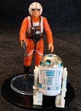 1977-78 LUKE SKYWALKER X-WING & R2-D2 • VINTAGE KENNER STAR WARS