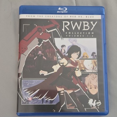 Rooster Teeth RWBY Collection Volumes 1-6 Blu-ray Box Set w/ English Subtitles