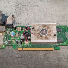 NVIDIA GeForce 8400 GS PCI Express Graphics Card VGA DVI S-Video Fan Heatsink