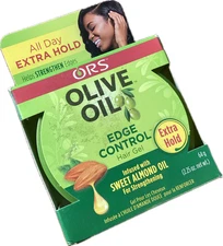 BL Ors Olive Oil Gel Edge Control (Smooth) 2.25 oz Jar 