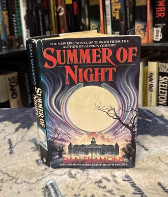 Summer of Night - Dan Simmons (1991, Hardcover) UK First Edition/BCE, HCDJ, ACPT