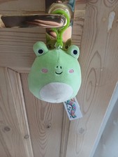 Wendy the Frog Squishmallows Plush Clip-On – Mini Collectible