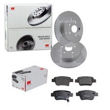 NK BREMSSCHEIBEN 280mm + BELÄGE HINTEN passend für TOYOTA AVENSIS T25