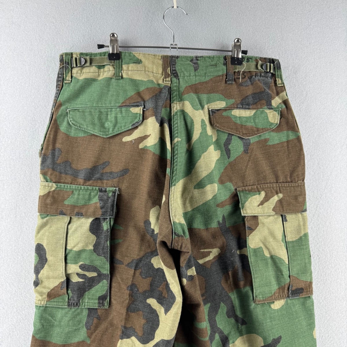 Vintage M-65 Pants Mens Medium Short Military 80s Trousers Cold