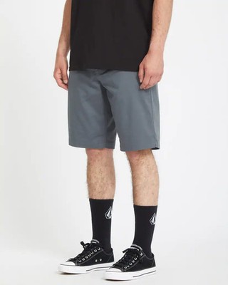 Volcom Frickin Chino Short Dark Slate (grau)