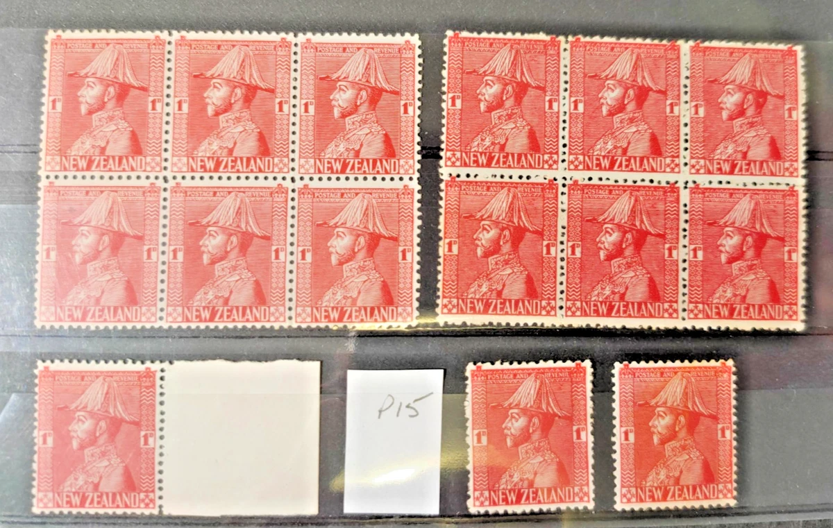 红色新西兰邮票| eBay