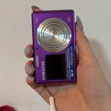 Samsung DV150F Digital Camera 16.2MP Time Lapse 5x optical zoom Purple Excellent