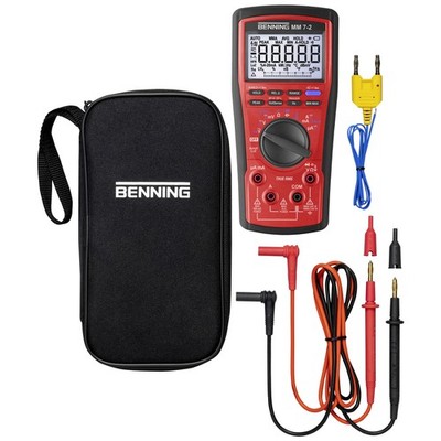 Benning MM 7-2 Hand-Multimeter  digital LoZ CAT III 1000 V, CAT IV 600 V Anze...
