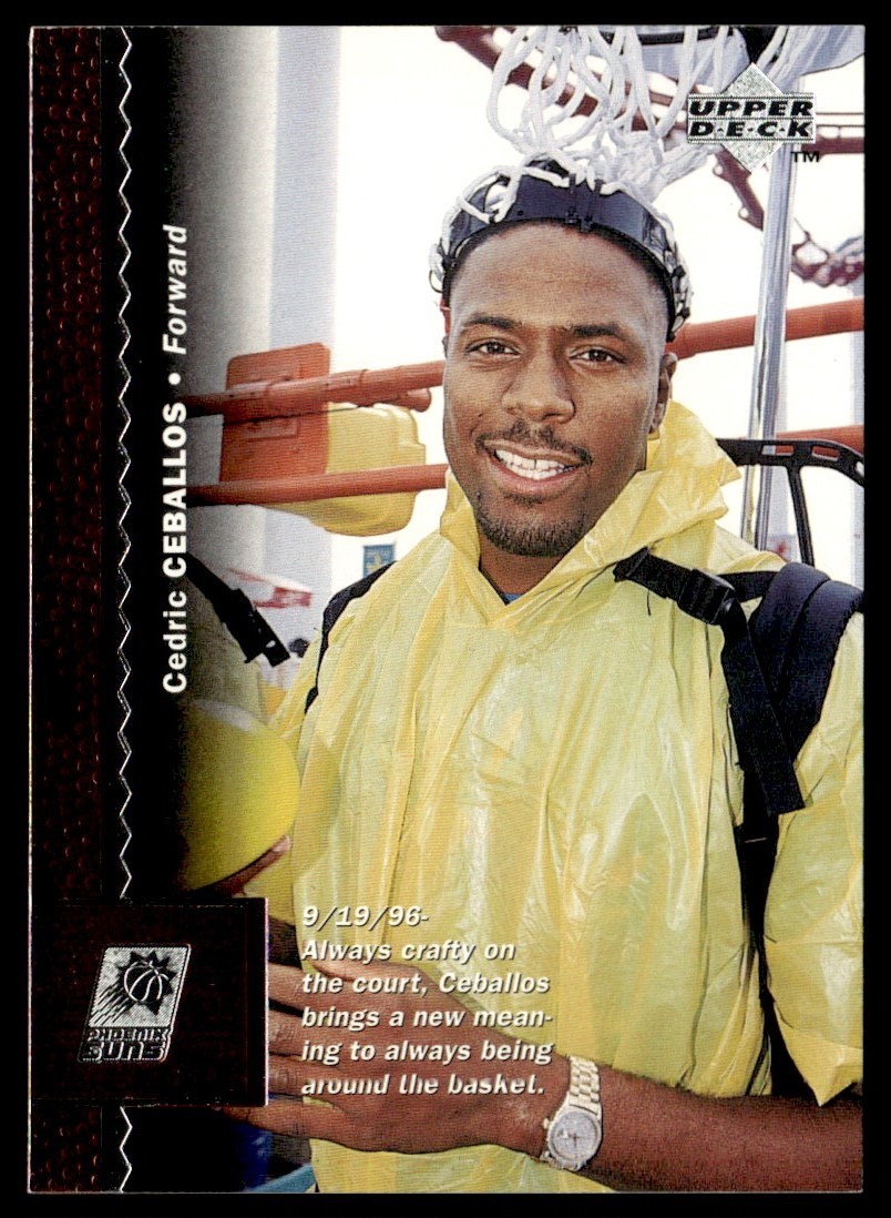 1996-97 Upper Deck Cedric Ceballos Phoenix Suns #237
