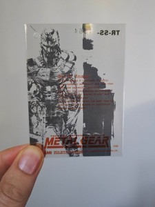 Metal Gear Solid Card | eBay