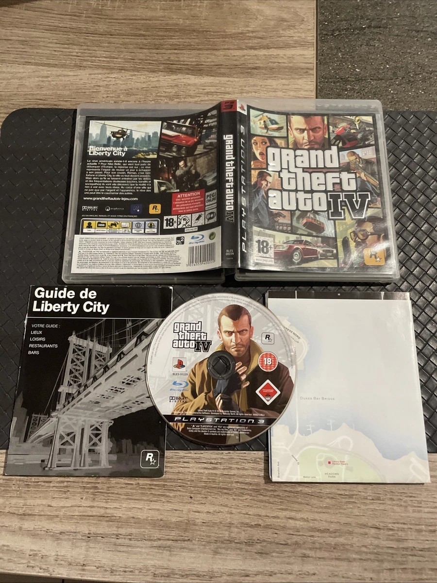 Jeu GTA IV sous blister neuf PS3 – Version Française Jeu GTA IV sous blister neuf PS3 – Version Française