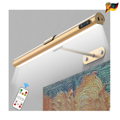 Bildbeleuchtung Kabellos 40CM 3 Modi 4000mAh Timer