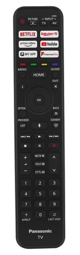 PANASONIC Original Voice Remote Control – TX-65JZ980B, TX75JX940B, TX-75JX940B