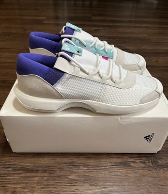 Adidas Crazy 1 ADV NiceKicks Men Sz 12 White Purple Pink DB1786 Nice Kicks x