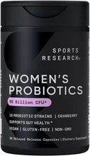 Women'S Probiotics with Prebiotics, 65 Billion CFU - Vegan Capsules for Gut Heal