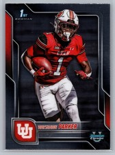 2025 Bowman Chrome University Football #99 WayShawn Parker, Utah