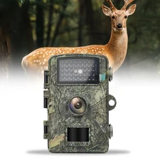 Trail Hunting Game Camera with Night Vision Waterproof Motion Activated 24MP