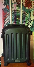 crj prestige (17 body) black hardshell suitca...