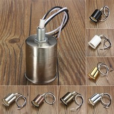 E27/E26 Retro Retro Edison Screw Bulb Hang Pendant Lamp Holder Light Socket