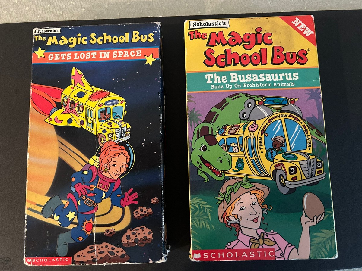 The Magic School Bus VHS Gets Lost In Space & The Busasaurus