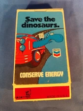 Chevron Sealed Playing Cards - Save The Dinosaurs Conserve Energy
